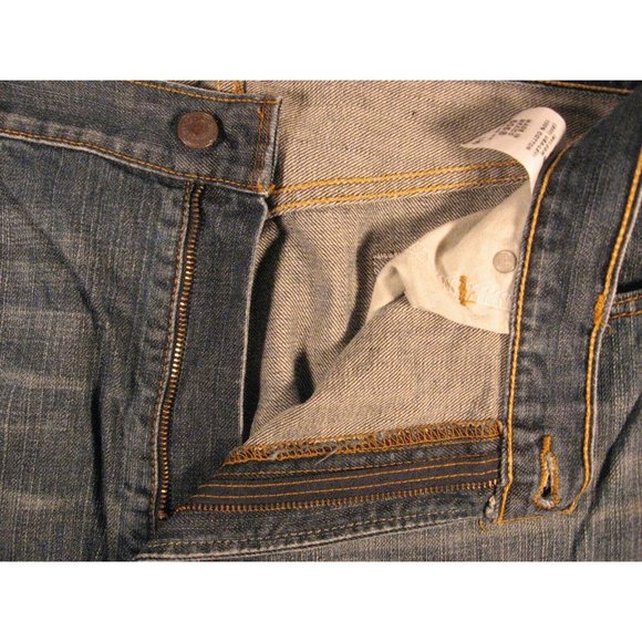 Levis 505 Jeans Womens 38 x 31 MEASURED Tag: 36 x 30 Straight Regular Fit - Picture 6 of 11
